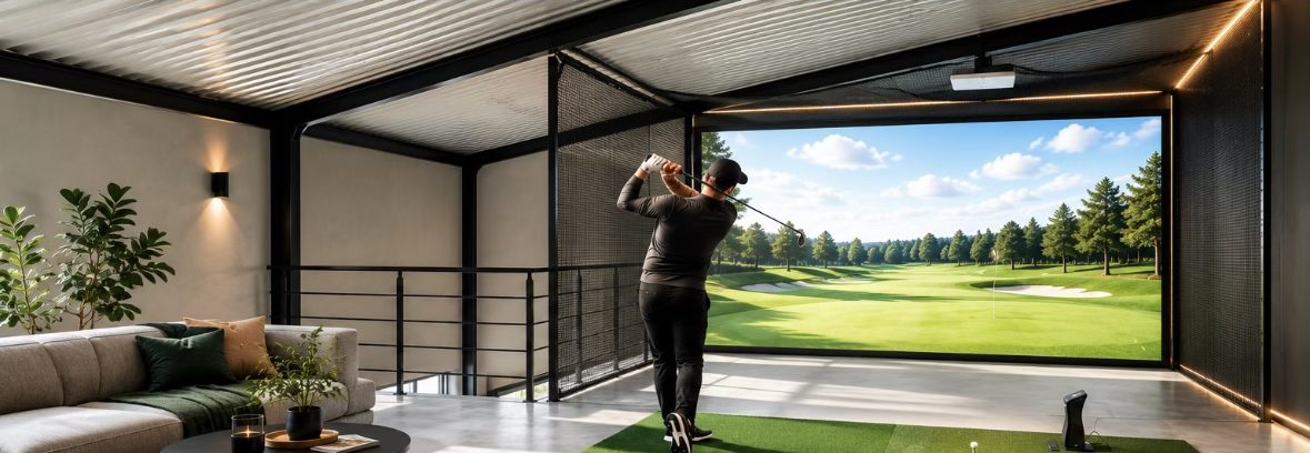 Golfsimulaattori WinterLinks
